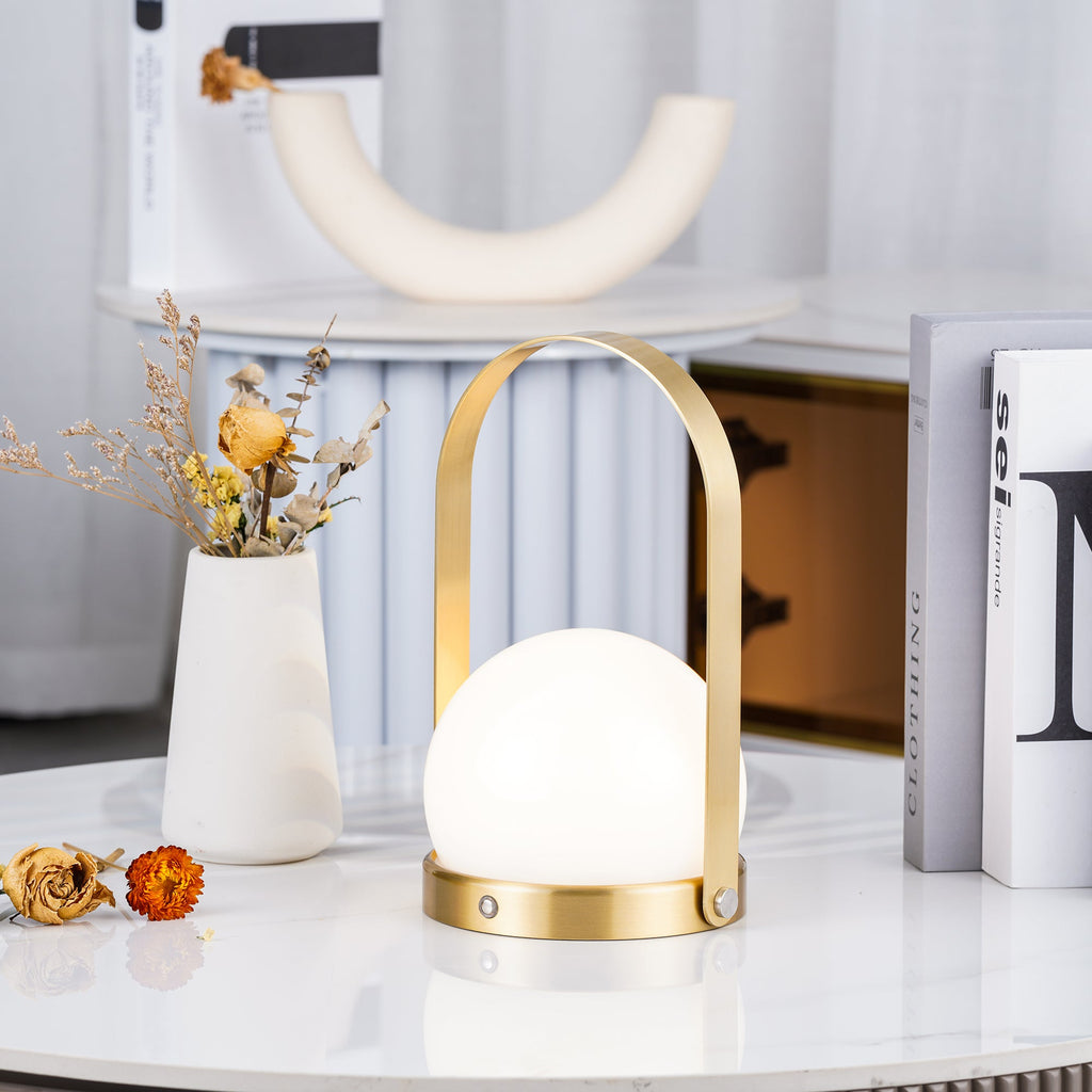 Arc Sculpted Table Lamp