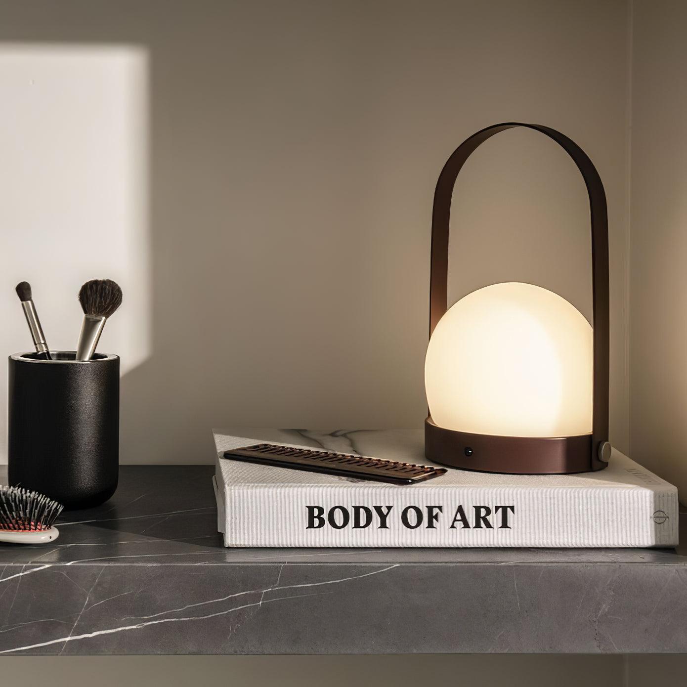 Arc Sculpted Table Lamp