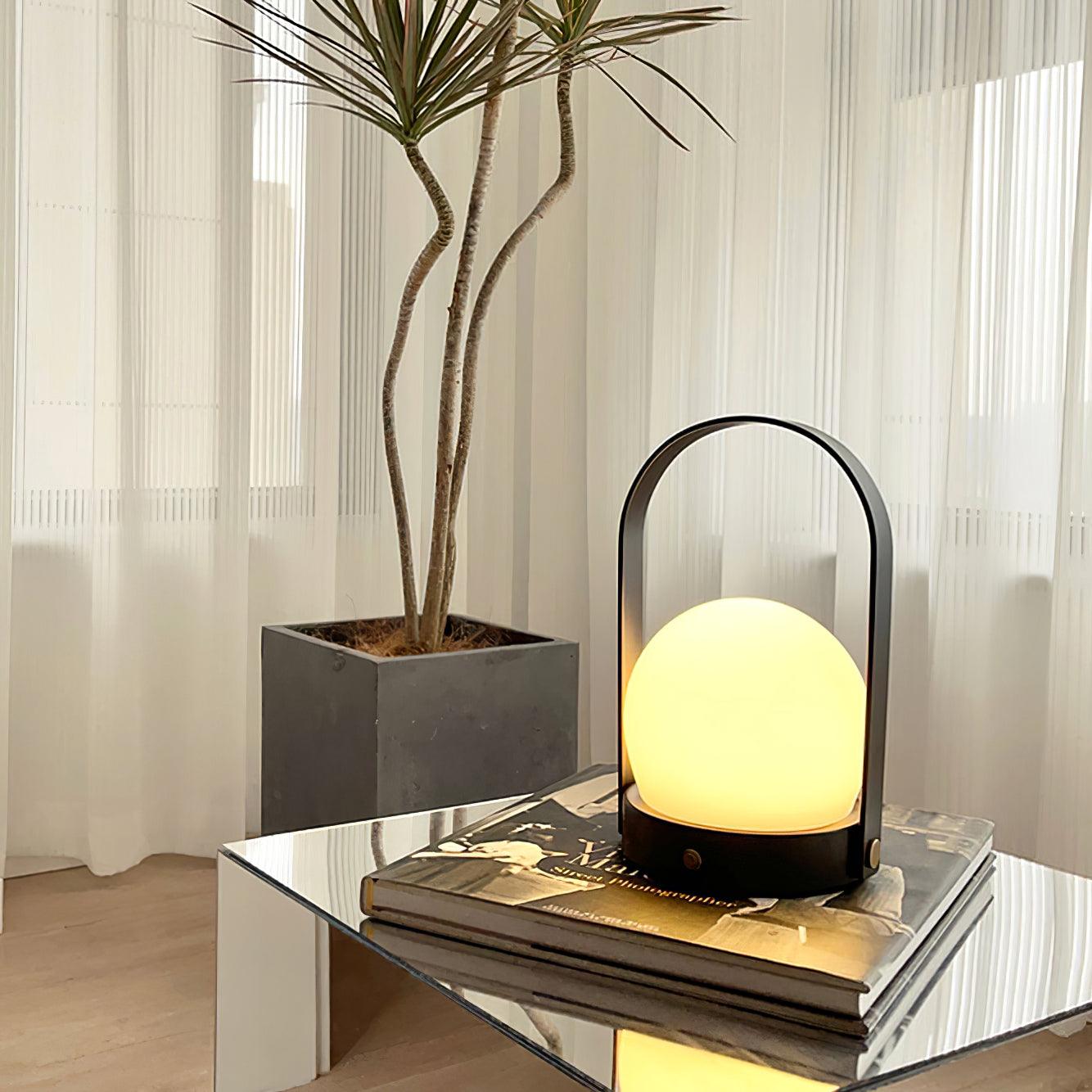 Arc Sculpted Table Lamp