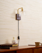 Cavella Plug-In Wall Sconce