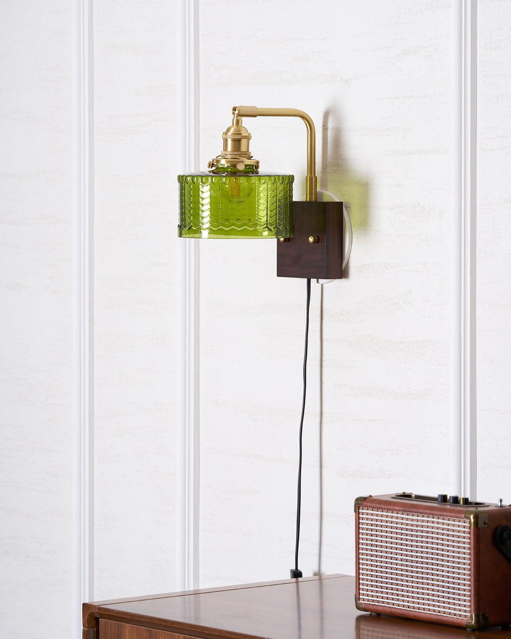Cavella Plug-In Wall Sconce