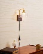 Cavella Plug-In Wall Sconce