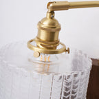 Cavella Fish-Scale Glass Wall Sconce