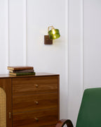 Cavella Fish-Scale Glass Wall Sconce