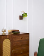 Cavella Fish-Scale Glass Wall Sconce