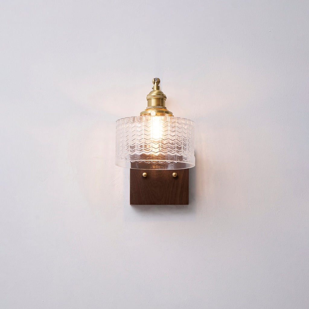 Cavella Fish-Scale Glass Wall Sconce