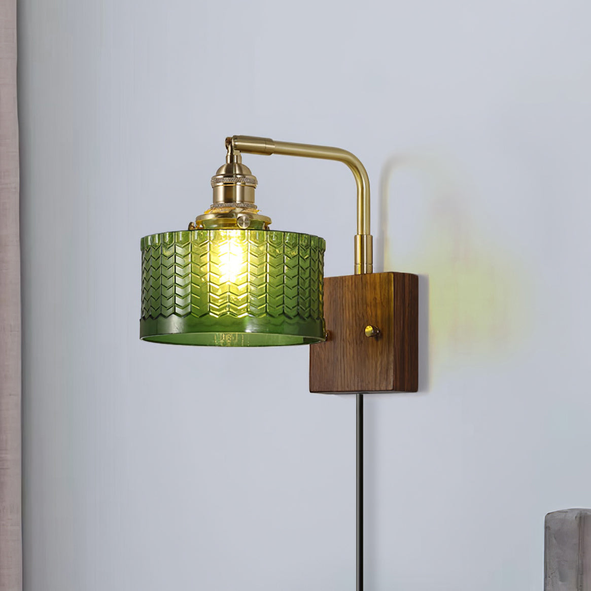 Cavella Plug-In Wall Sconce