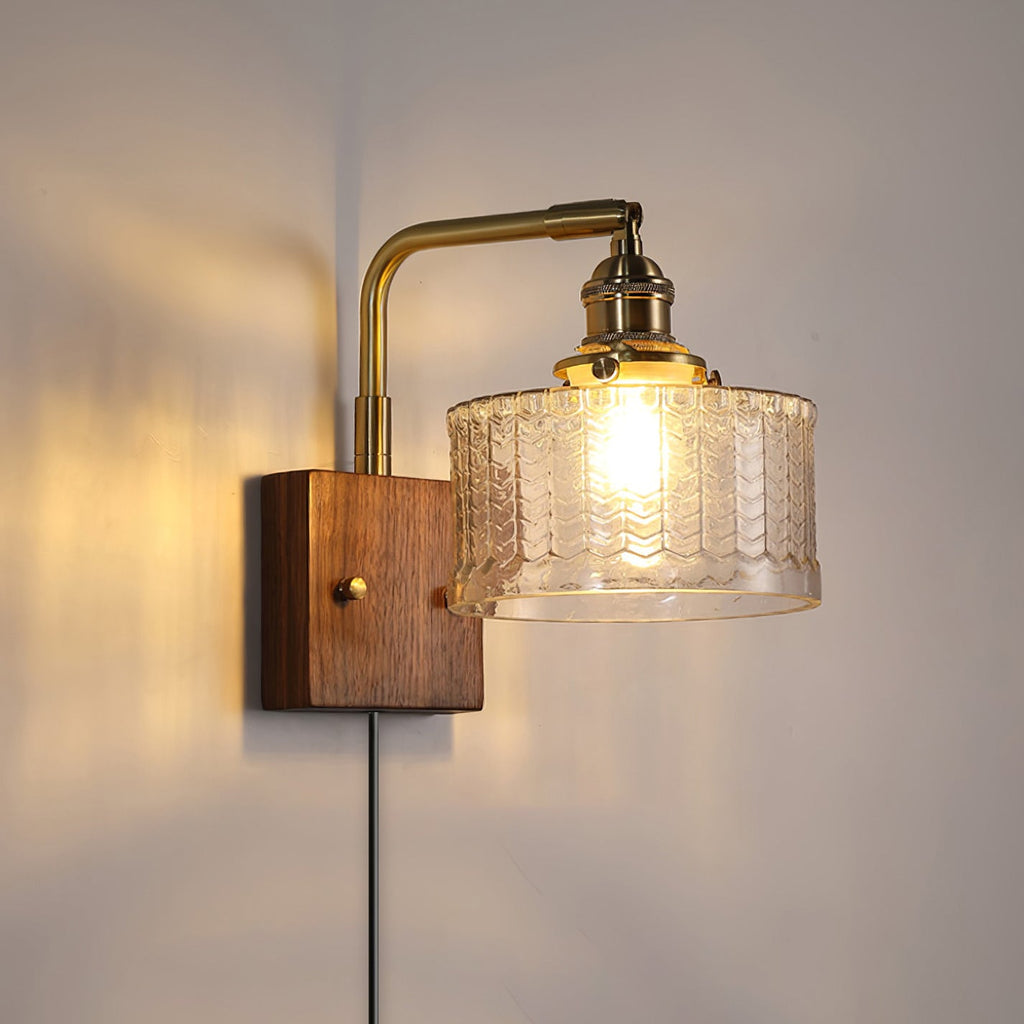 Cavella Plug-In Wall Sconce