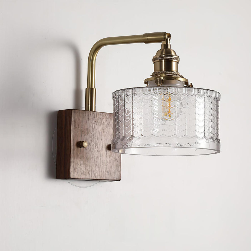 Cavella Fish-Scale Glass Wall Sconce