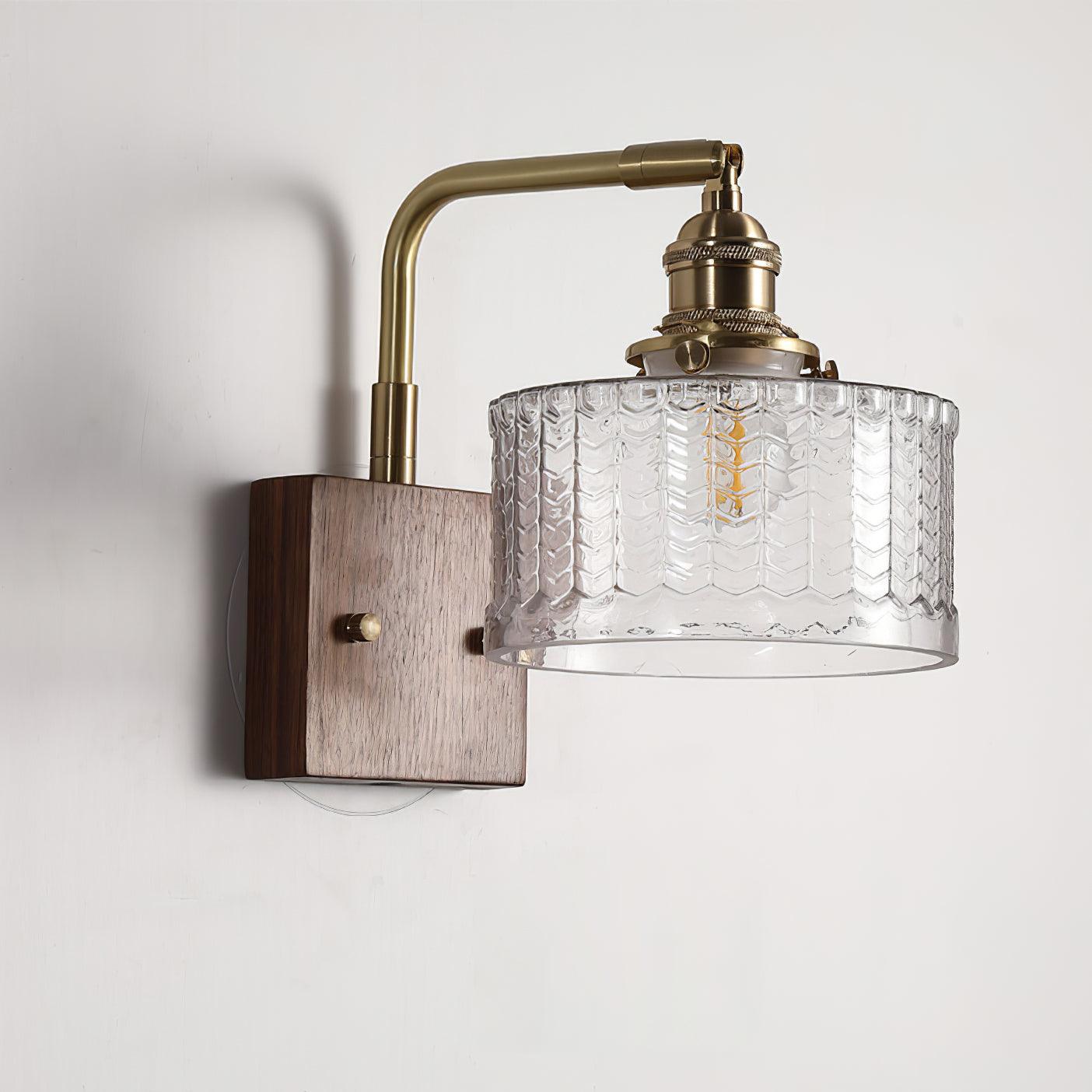 Cavella Fish-Scale Glass Wall Sconce