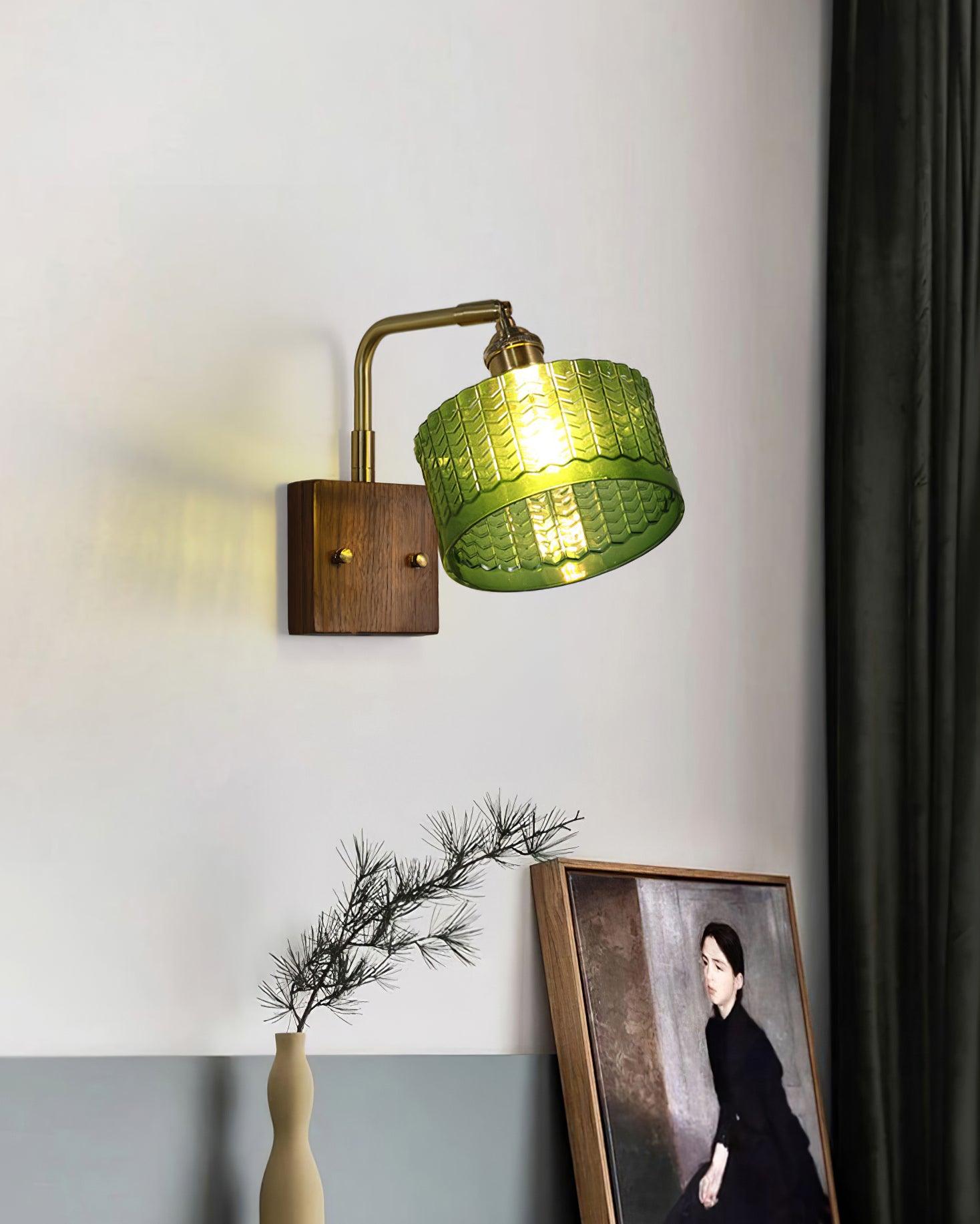 Cavella Fish-Scale Glass Wall Sconce