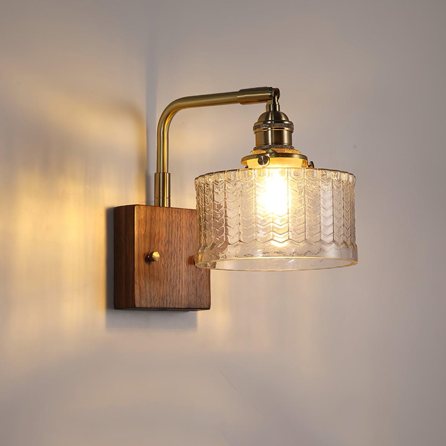Cavella Fish-Scale Glass Wall Sconce