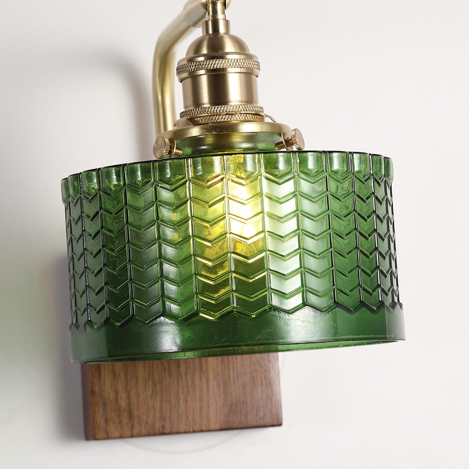 Cavella Fish-Scale Glass Wall Sconce