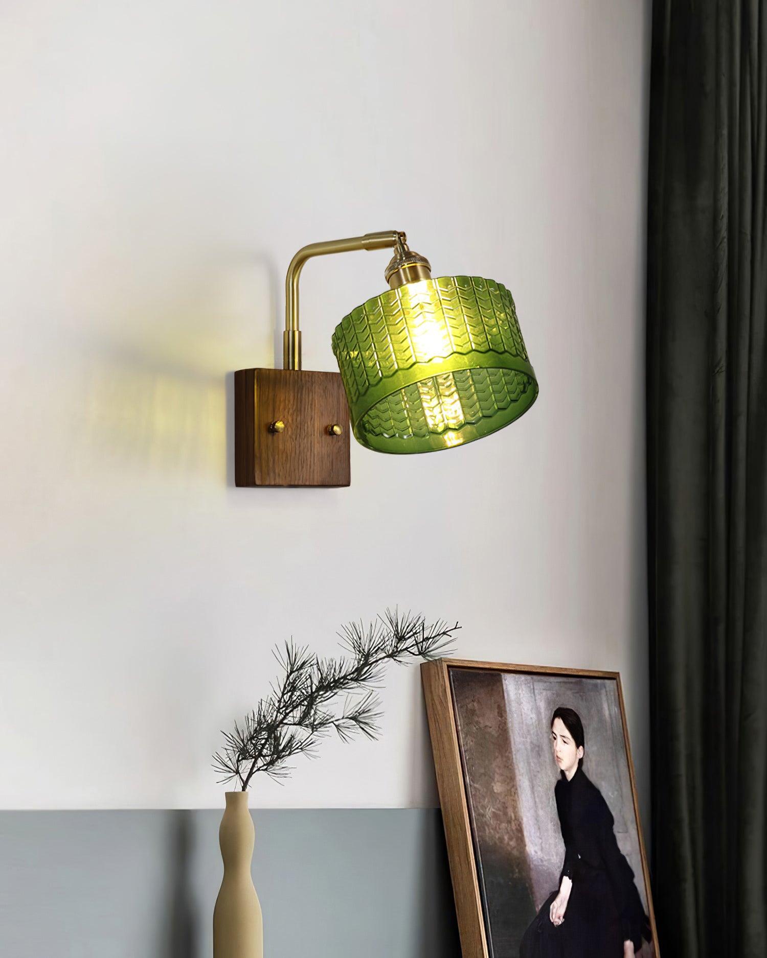 Cavella Fish-Scale Glass Wall Sconce