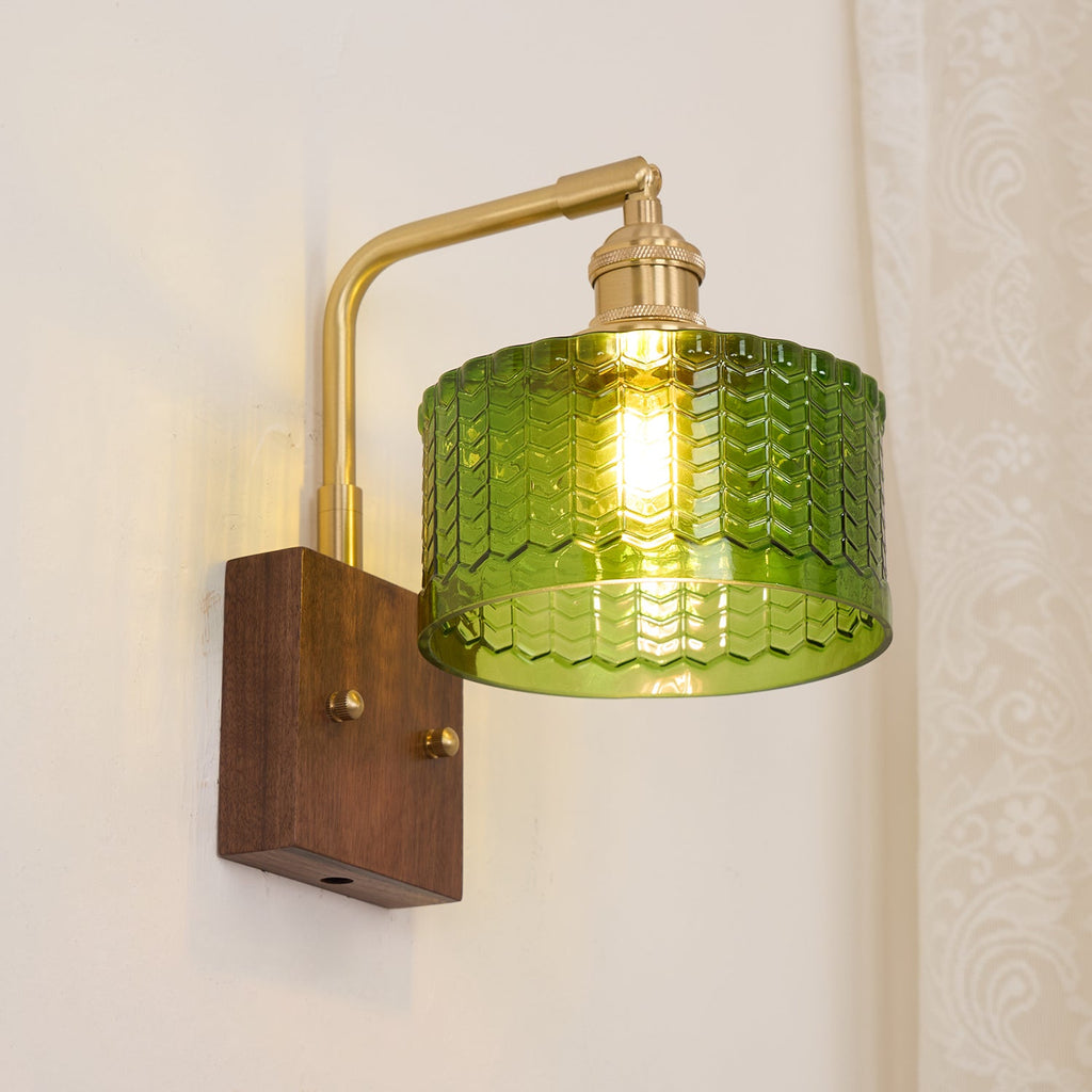 Cavella Fish-Scale Glass Wall Sconce
