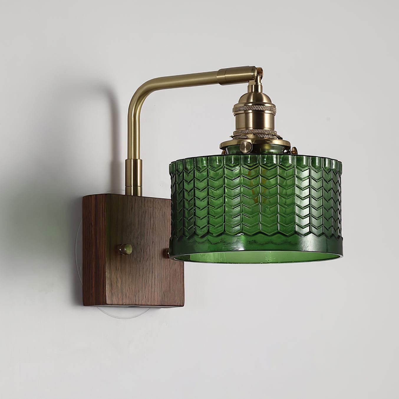 Cavella Fish-Scale Glass Wall Sconce