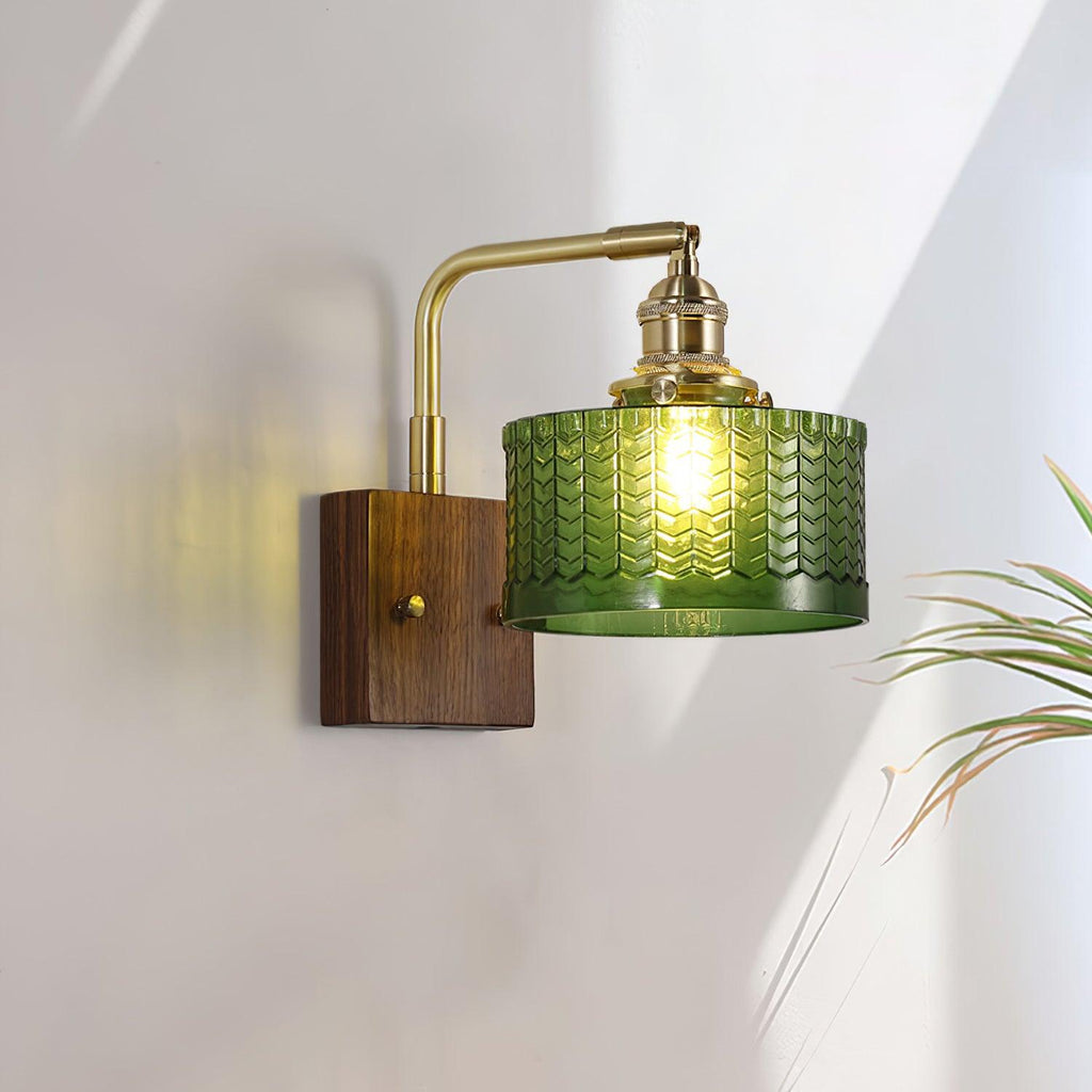Cavella Fish-Scale Glass Wall Sconce