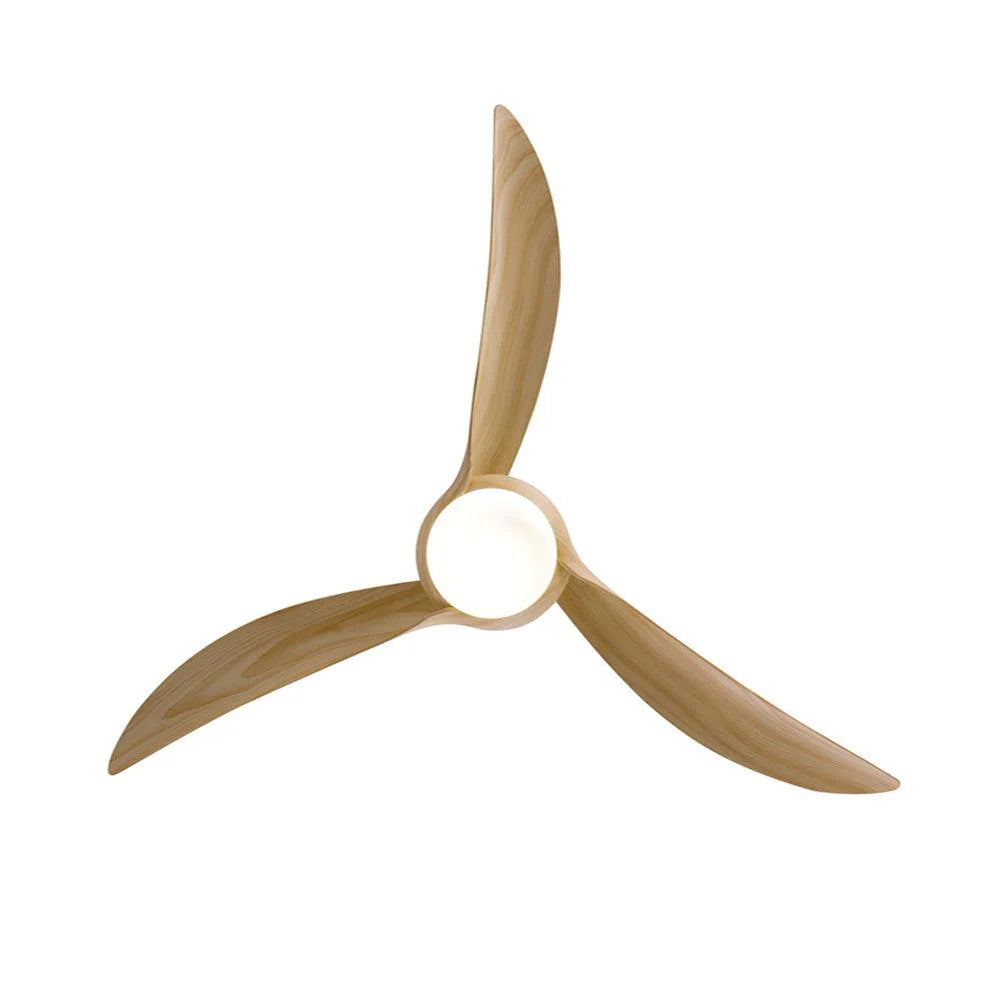 Sophisticated Opal Glass Blade Fan Light