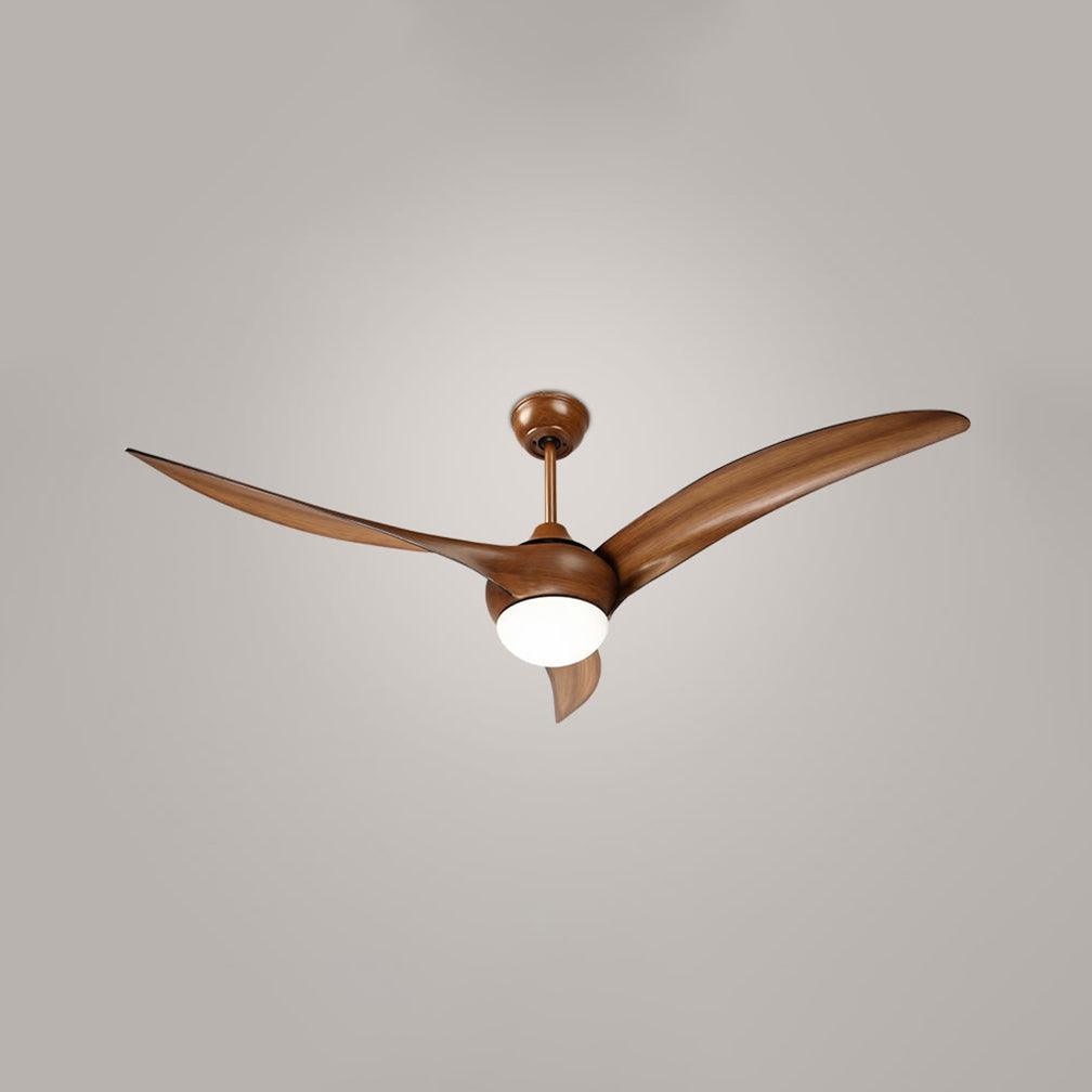 Sophisticated Opal Glass Blade Fan Light