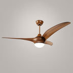 Sophisticated Opal Glass Blade Fan Light