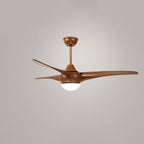 Sophisticated Opal Glass Blade Fan Light