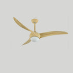 Sophisticated Opal Glass Blade Fan Light