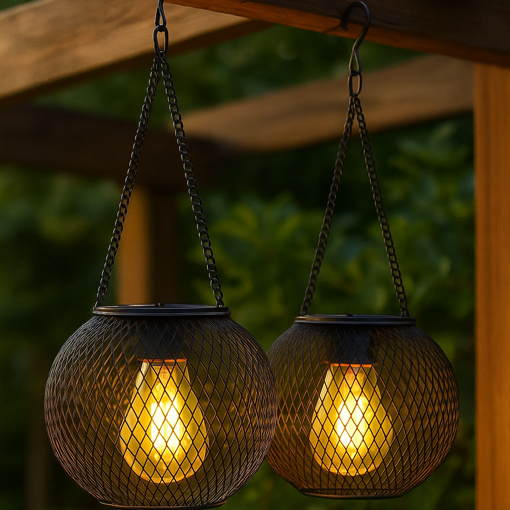 The Metal Mesh Lantern