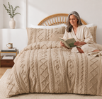 Tufted comforter detail, Khaki