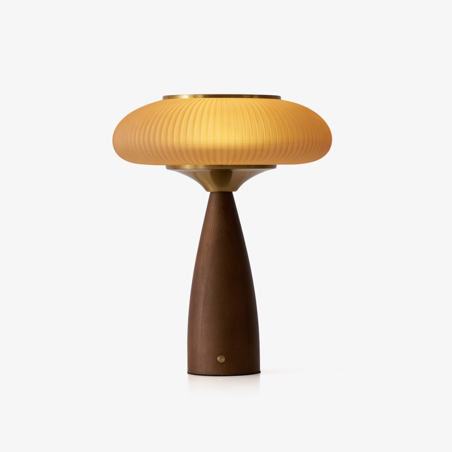 Cielo Arc Wood Table Lamp
