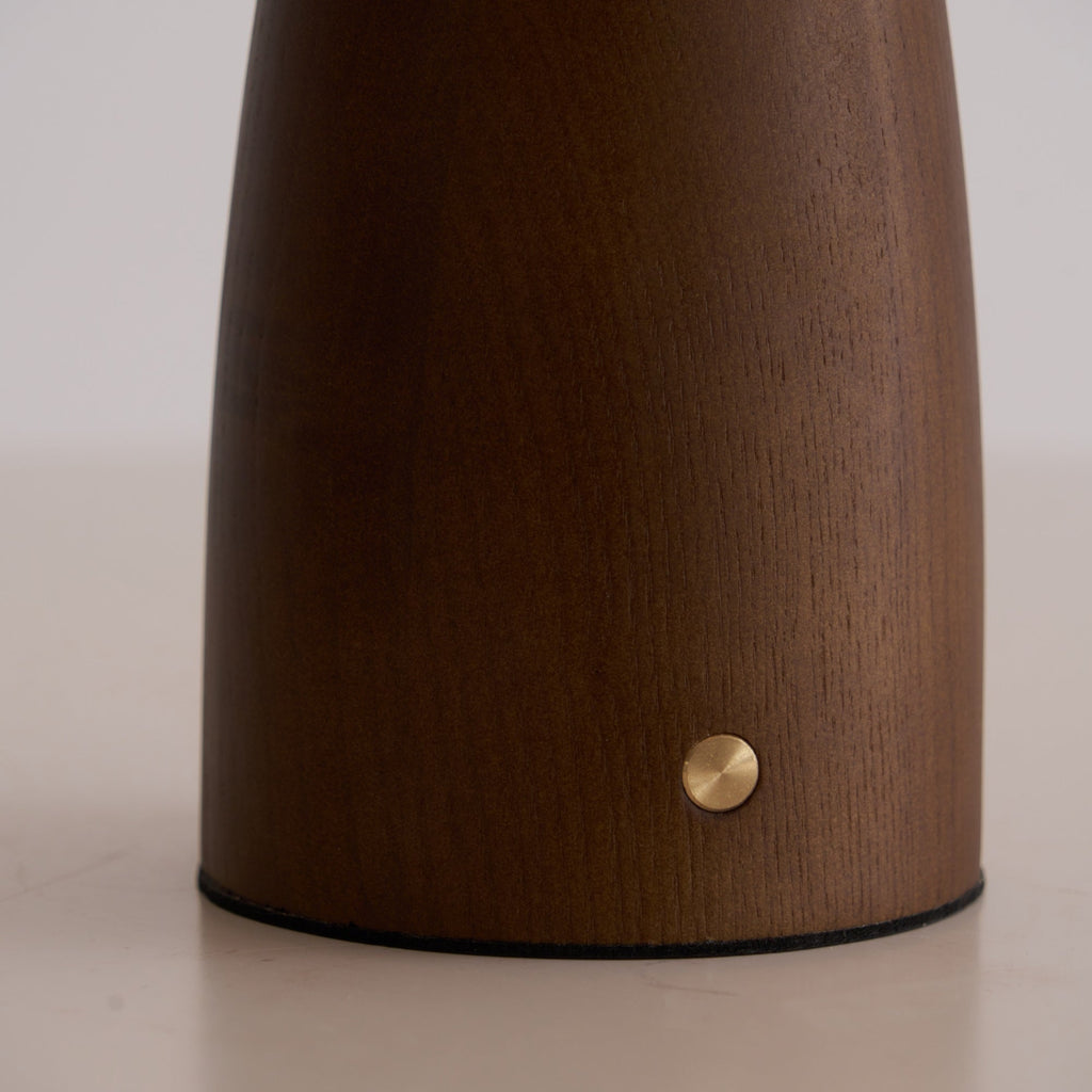 Cielo Arc Wood Table Lamp