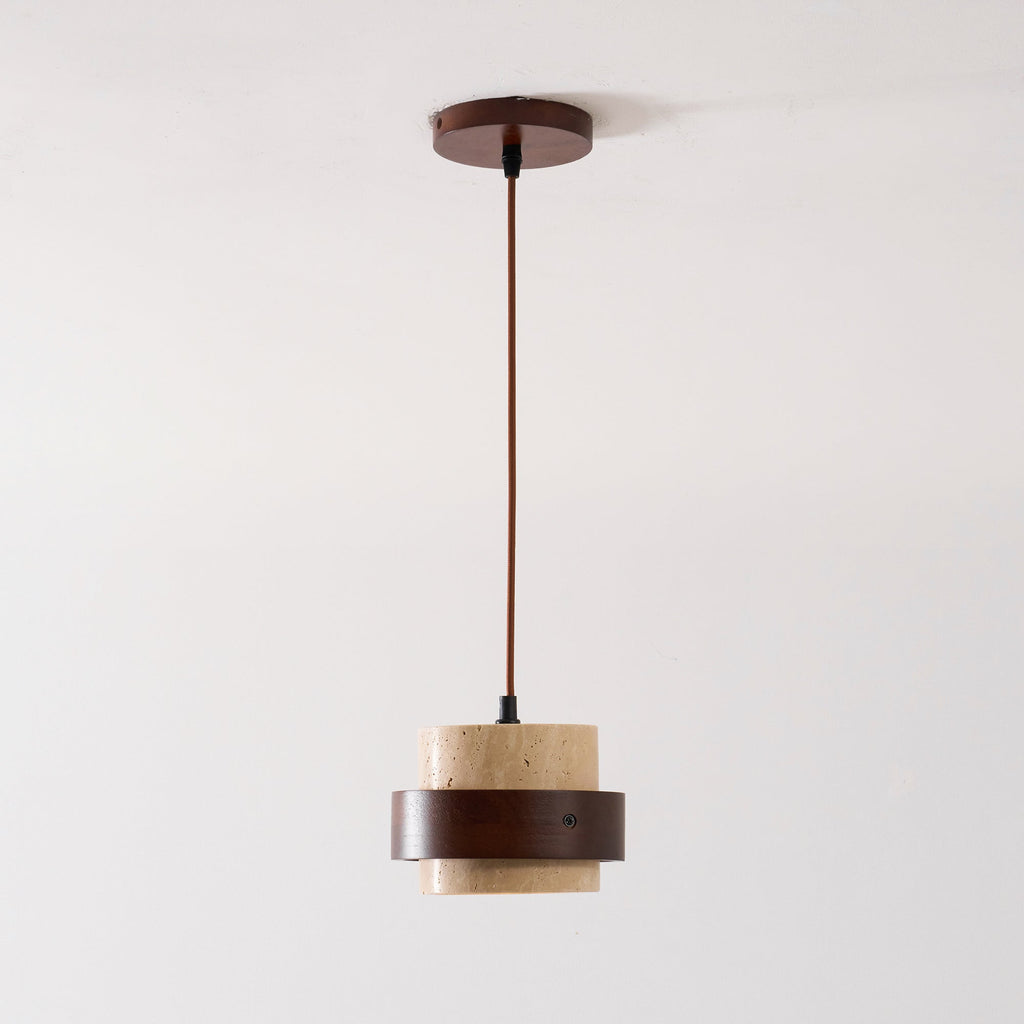 Cole Travertine Pendant Light