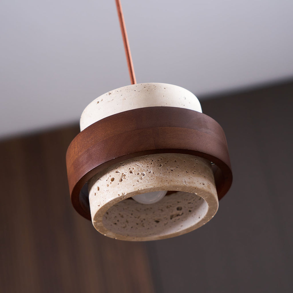 Cole Travertine Pendant Light