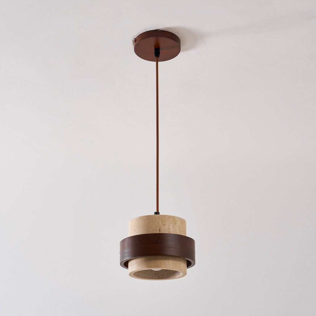 Cole Travertine Pendant Light