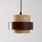 Cole Travertine Pendant Light