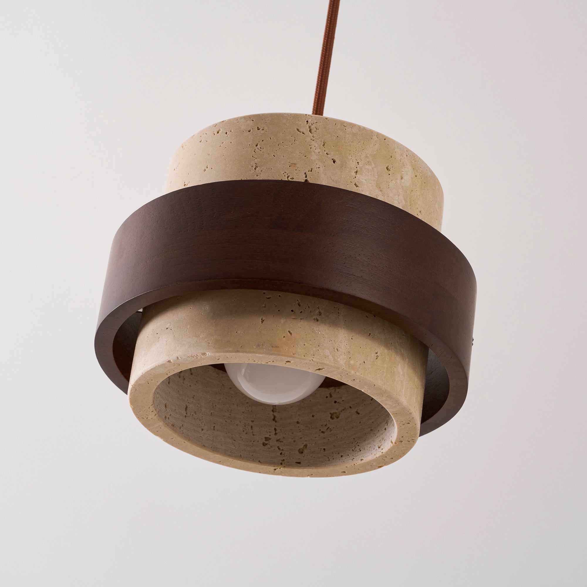 Cole Travertine Pendant Light