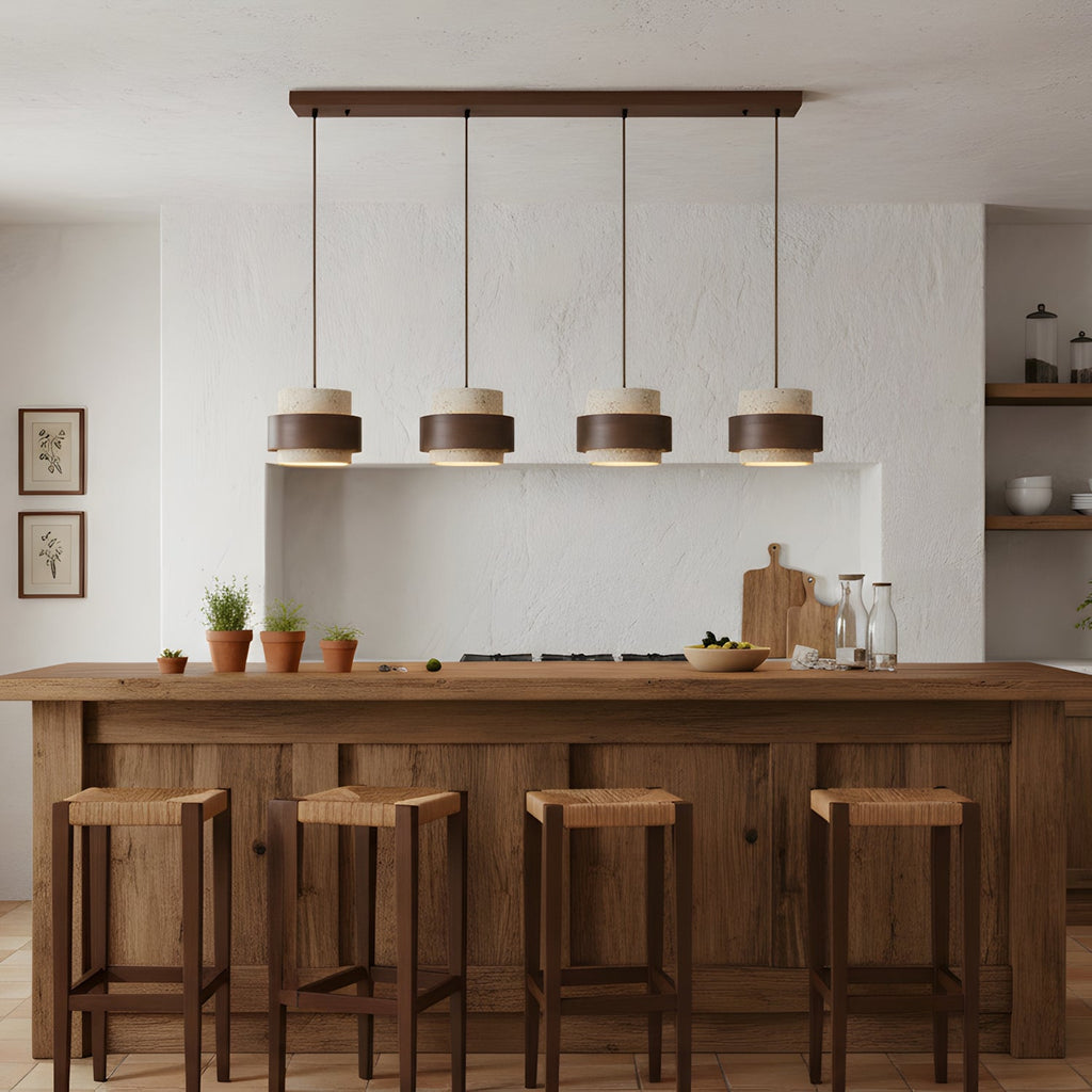 Cole Travertine Pendant Light