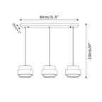 Cole Travertine Pendant Light