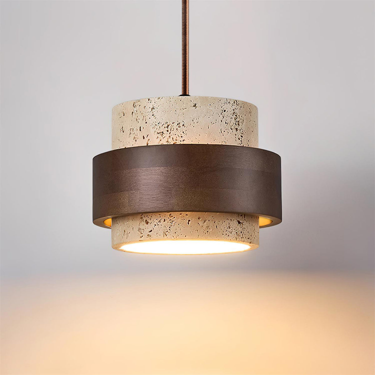 Cole Travertine Pendant Light