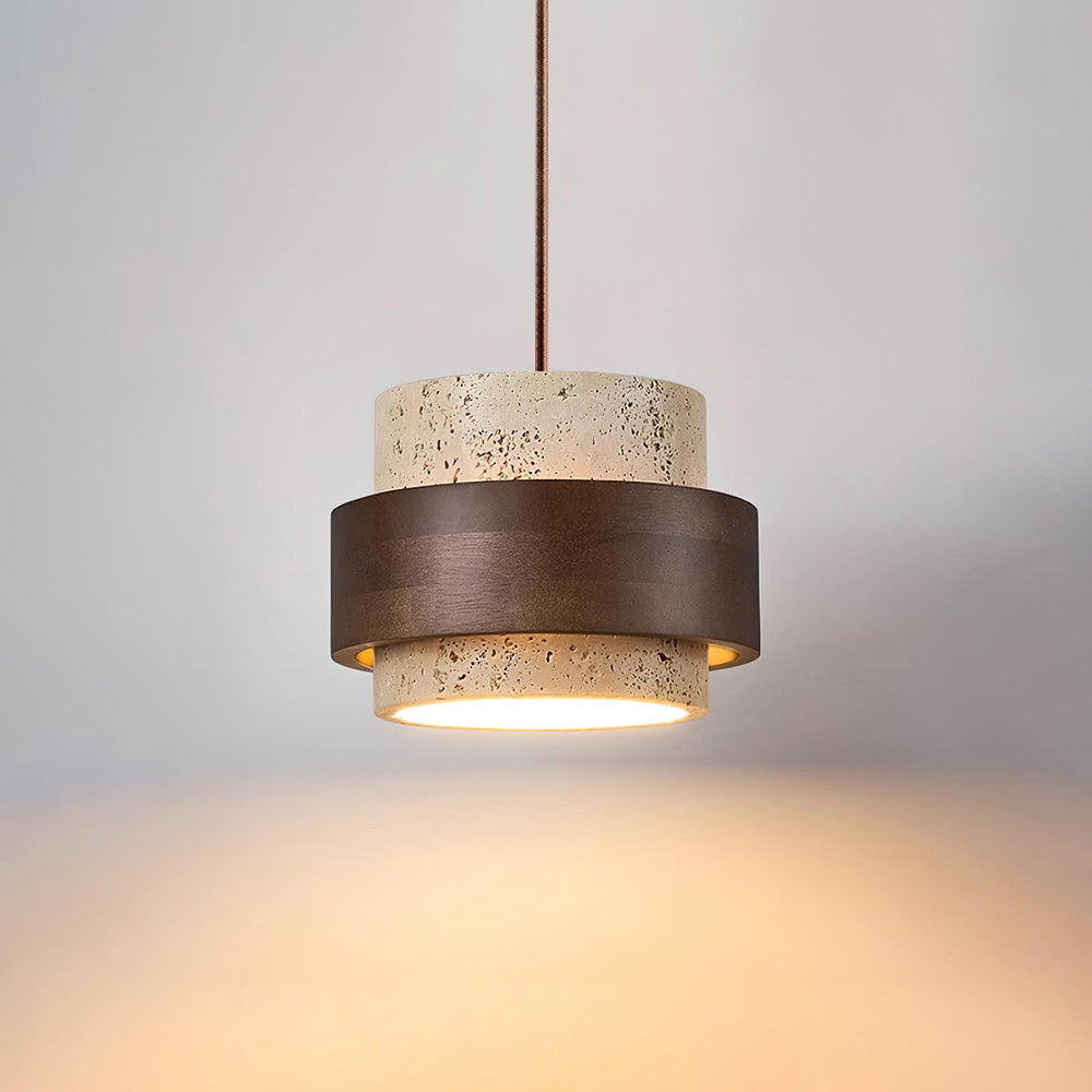 Cole Travertine Pendant Light