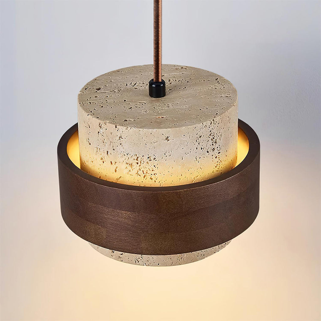 Cole Travertine Pendant Light