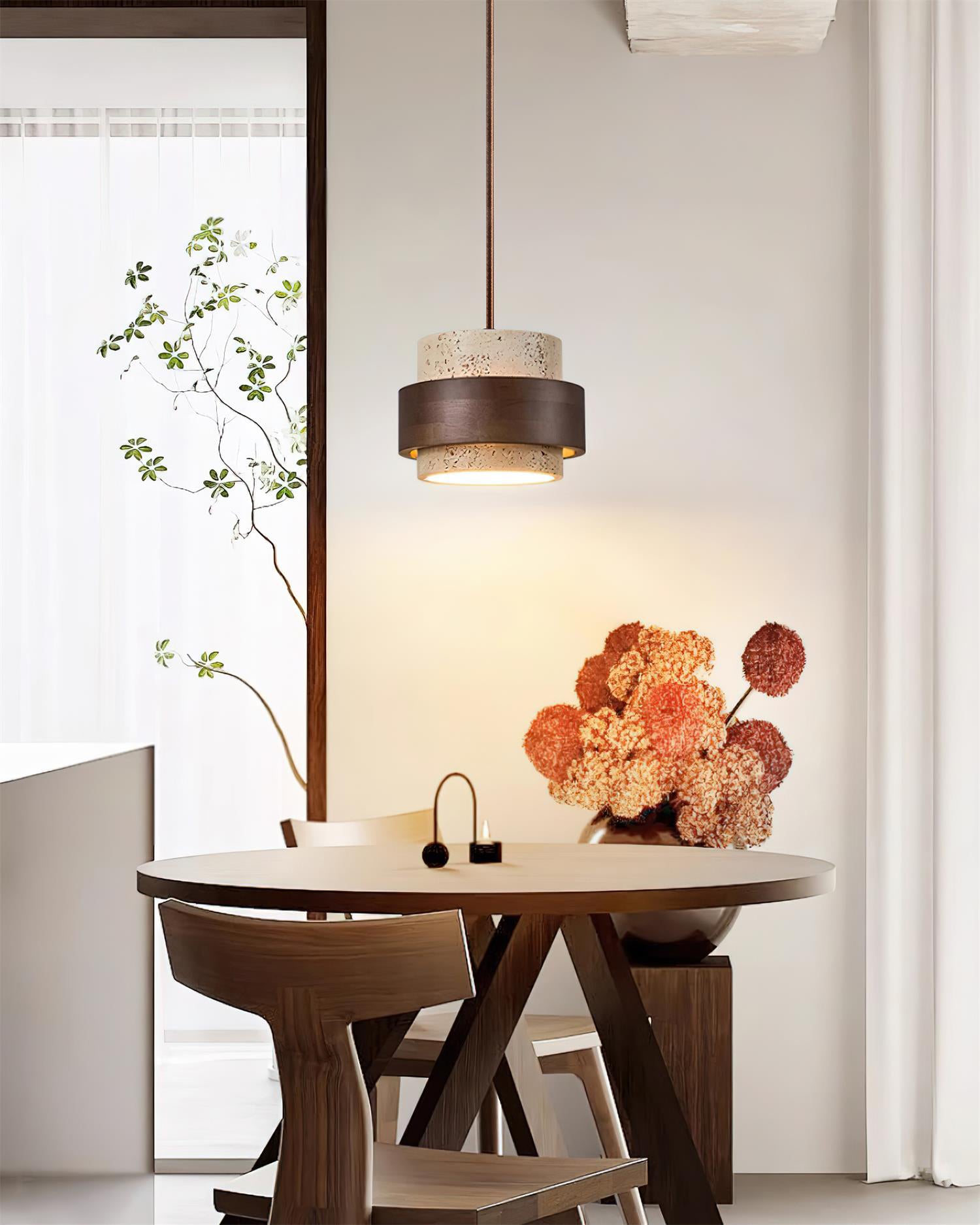 Cole Travertine Pendant Light