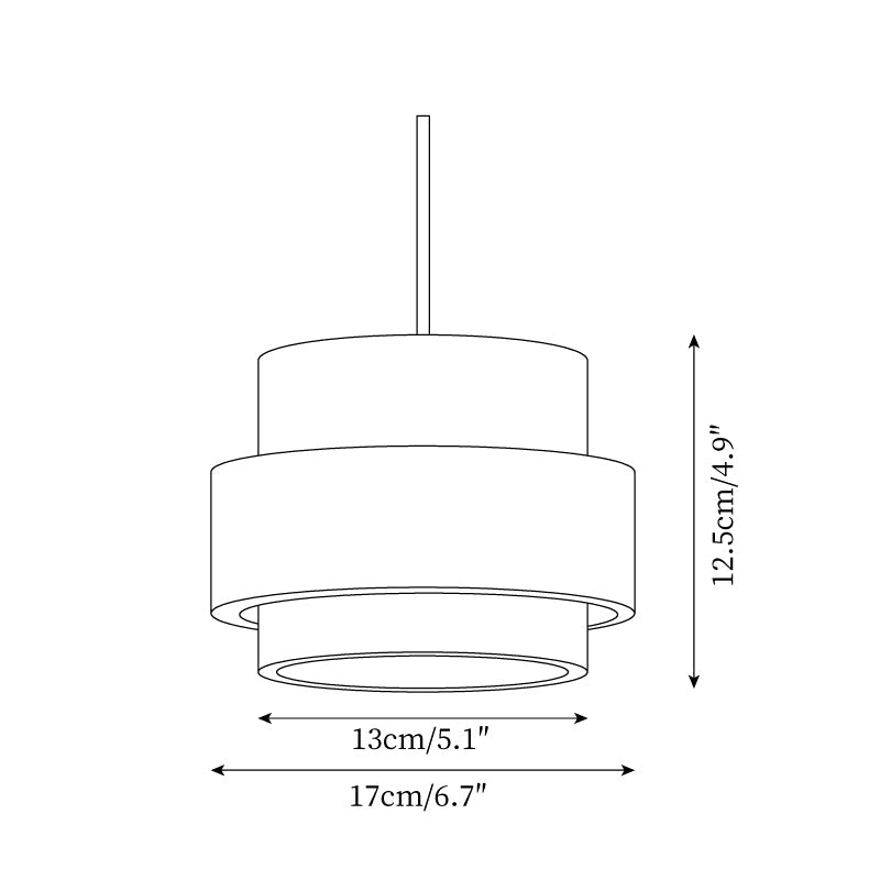 Cole Travertine Pendant Light
