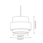 Cole Travertine Pendant Light