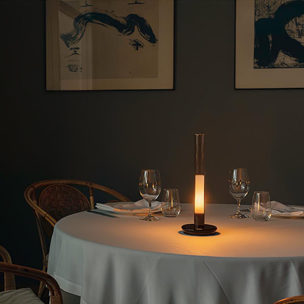 Elyra Soft Column Table Lamp