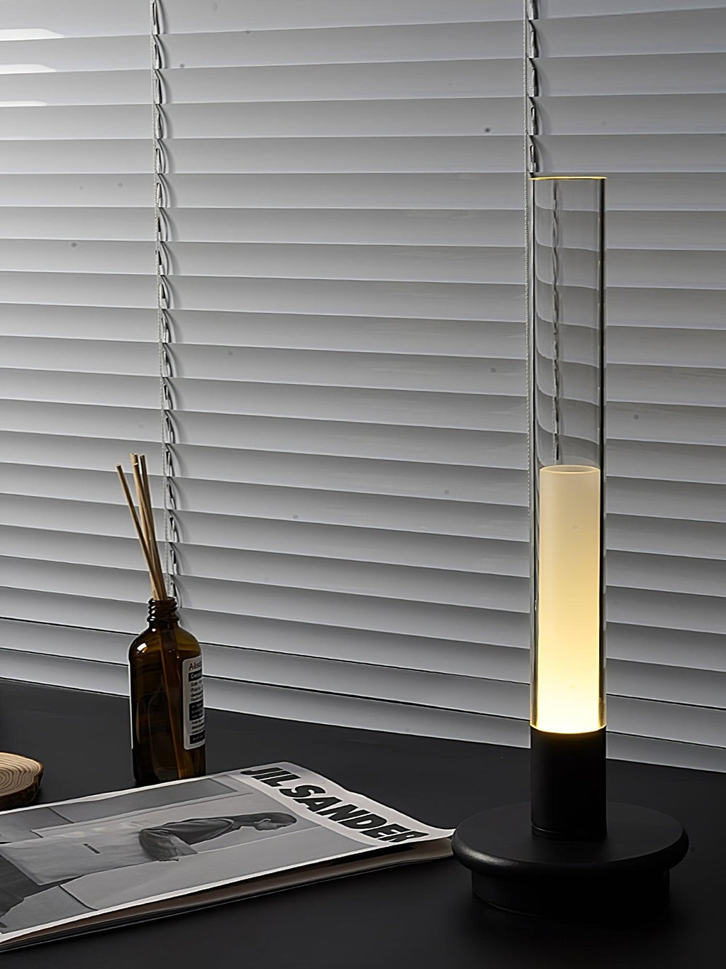 Elyra Soft Column Table Lamp