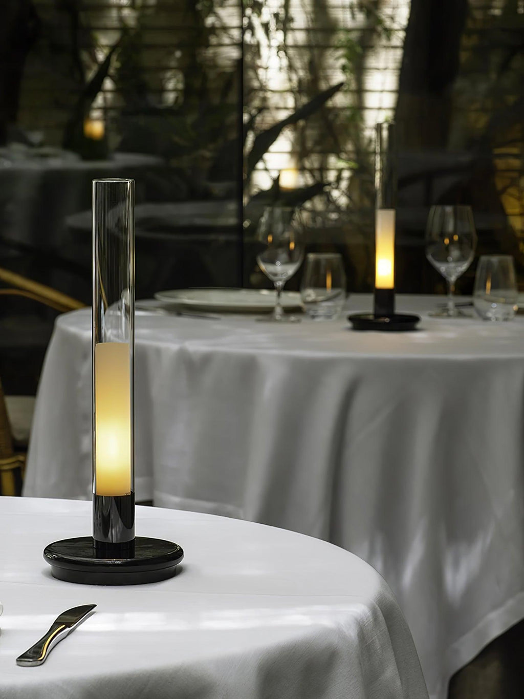 Elyra Soft Column Table Lamp