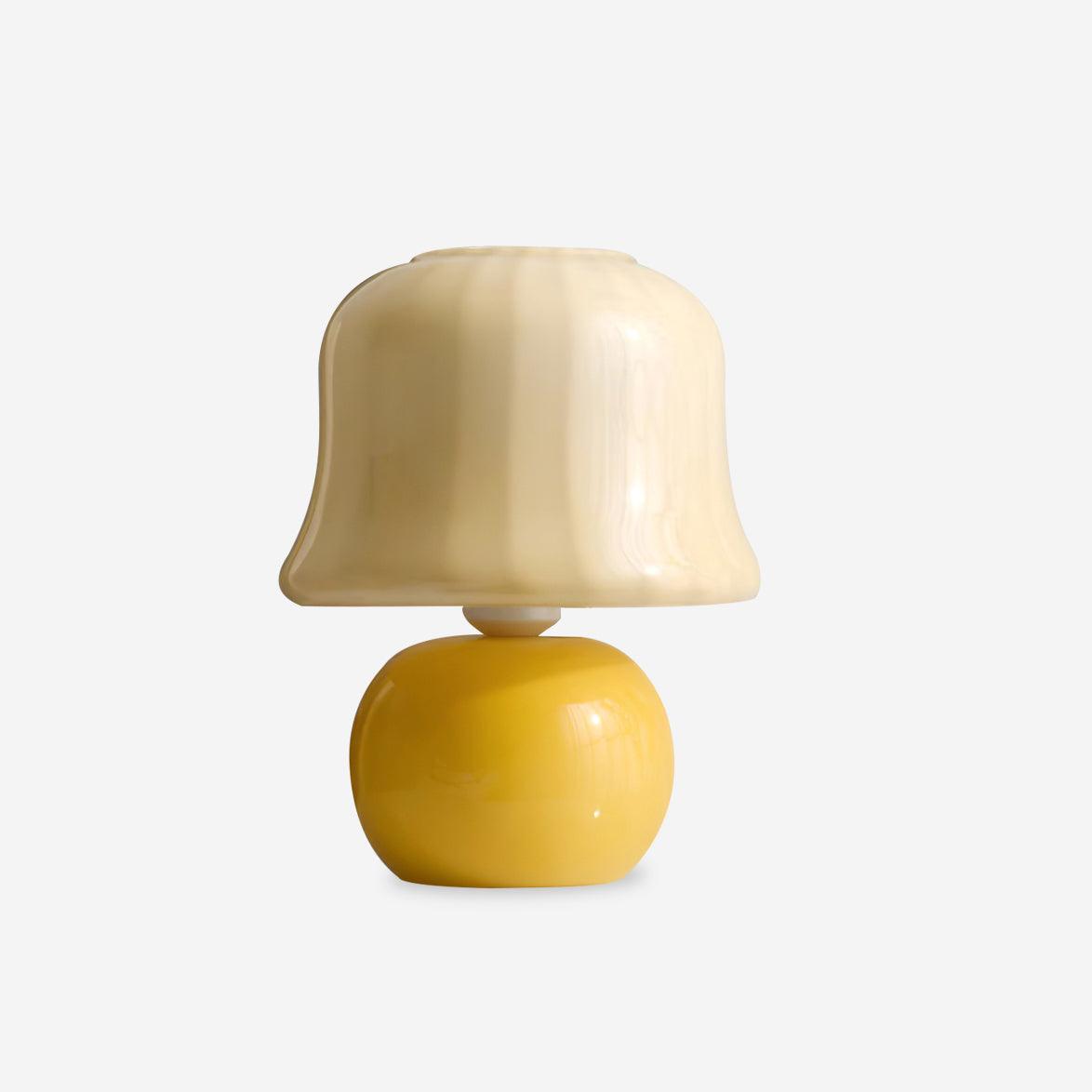Luxury Cream Mushroom Table Lamp