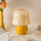 Luxury Cream Mushroom Table Lamp