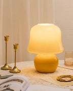 Luxury Cream Mushroom Table Lamp