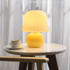 Luxury Cream Mushroom Table Lamp